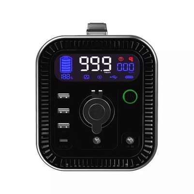 300W আউটডোর রিচার্জেবল পোর্টেবল পাওয়ার ক্যাম্পিং সাইকেল IP67 QC3.0
