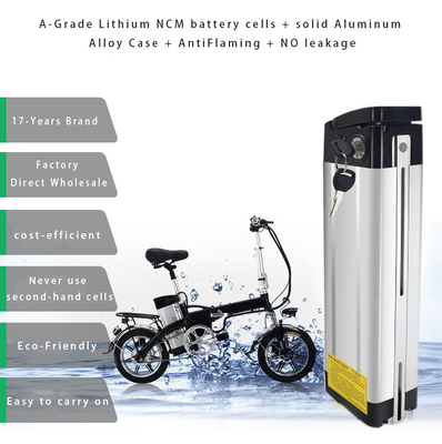 ইবাইক 48v 18Ah / 48v 12Ah লিথিয়াম আয়ন ব্যাটারি প্যাক 1000W 750W 500W
