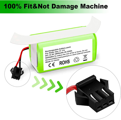 RoboVac ভ্যাকুয়াম ক্লিনার লিথিয়াম ব্যাটারি 11S 15C 15T 14.4V 2800mAh লি আয়ন ব্যাটারি
