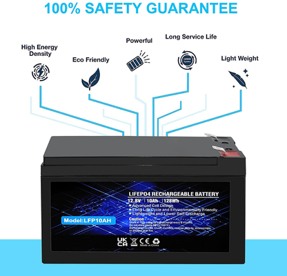 LFP লিথিয়াম ফসফেট রিচার্জেবল ব্যাটারি IP67 12.8V 100Ah LiFePO4 ব্যাটারি