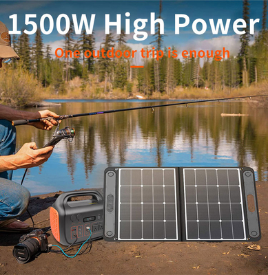 110V 220V পোর্টেবল পাওয়ার স্টেশন 2000W 1500W রিচার্জেবল পাওয়ার ব্যাঙ্ক