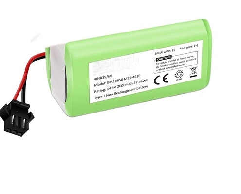 Ecovacs Deebot 2600mAh লিথিয়াম আয়ন ব্যাটারি 14.4V রিচার্জেবল ব্যাটারি N79S