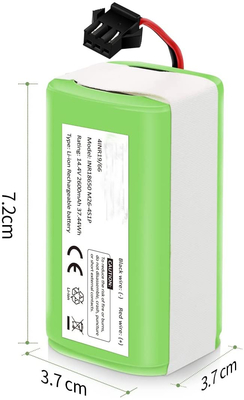 Ecovacs Deebot 2600mAh লিথিয়াম আয়ন ব্যাটারি 14.4V রিচার্জেবল ব্যাটারি N79S