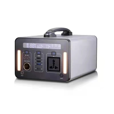 AC100V 270000mAh আউটডোর পোর্টেবল পাওয়ার স্টেশন 1000W সোলার পাওয়ার জেনারেটর 10kg