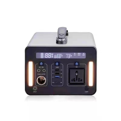 AC100V 270000mAh আউটডোর পোর্টেবল পাওয়ার স্টেশন 1000W সোলার পাওয়ার জেনারেটর 10kg