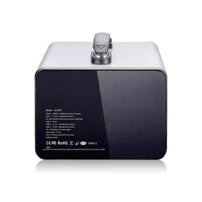 AC100V 270000mAh আউটডোর পোর্টেবল পাওয়ার স্টেশন 1000W সোলার পাওয়ার জেনারেটর 10kg