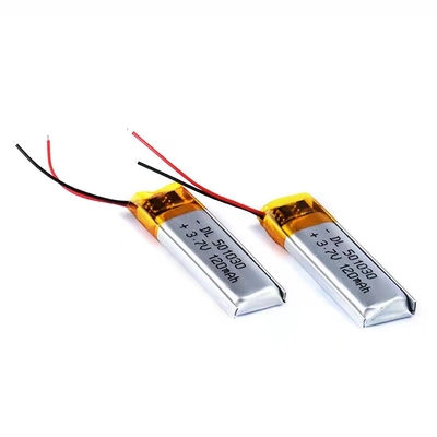 120mAh লিথিয়াম পলিমার ব্যাটারি 0.12A ব্লুটুথ হেডসেট রিচার্জেবল ব্যাটারি 1S1P