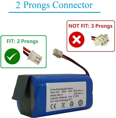 হোম অ্যাপ্লায়েন্সের জন্য NCM 14.4V ডিপ সাইকেল লিথিয়াম আয়ন ব্যাটারি প্যাক