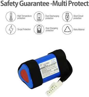 10200mah 3.7V ব্যাটারি রিপ্লেসমেন্ট চার্জার টেকসই ID998 1INR19/66-3