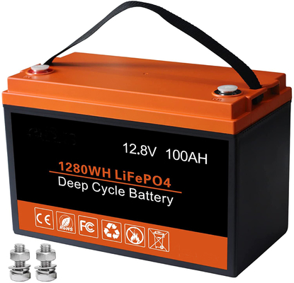 নলাকার 12Ah গভীর চক্র 12V LiFePO4 লিথিয়াম ব্যাটারি কাস্টমাইজেশন