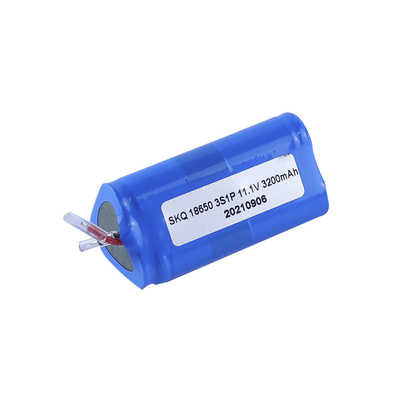 3S1P 3C লিথিয়াম ব্যাটারি 3200mAh 1.6A 18650 রিচার্জেবল লিথিয়াম আয়ন ব্যাটারি