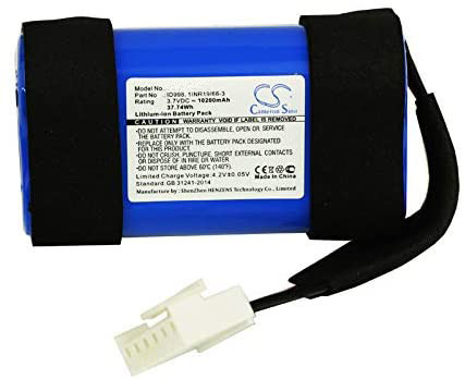 চার্জের জন্য 10200mAh রিপ্লেসমেন্ট ব্যাটারি 4 4J 4BLK JBLCHARGE4BLUAM